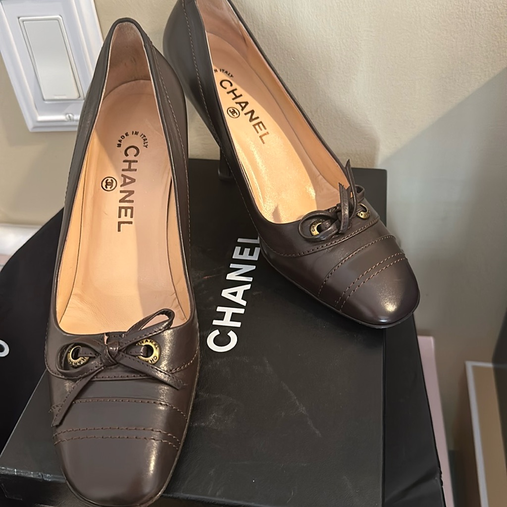 Chanel Brown 3inch Heel